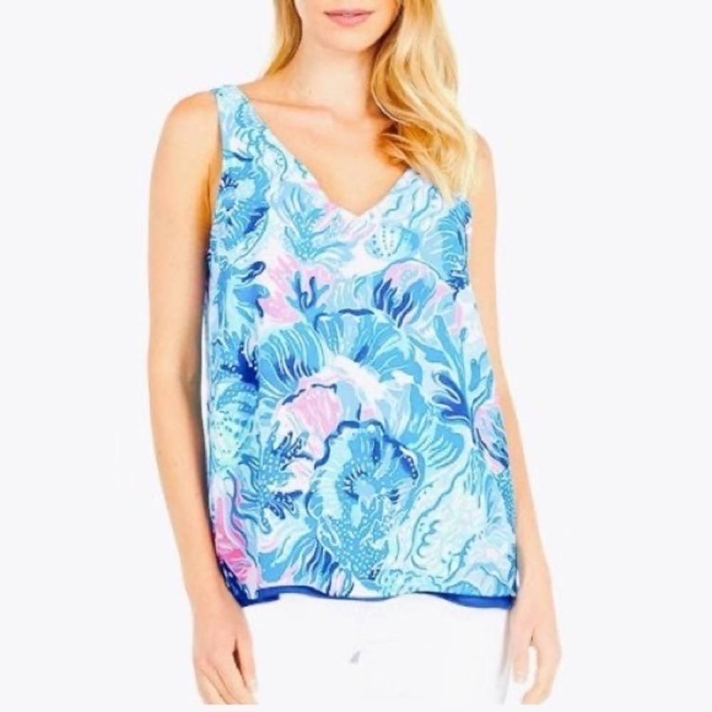 Lilly Pulitzer Reversible Florin Tank